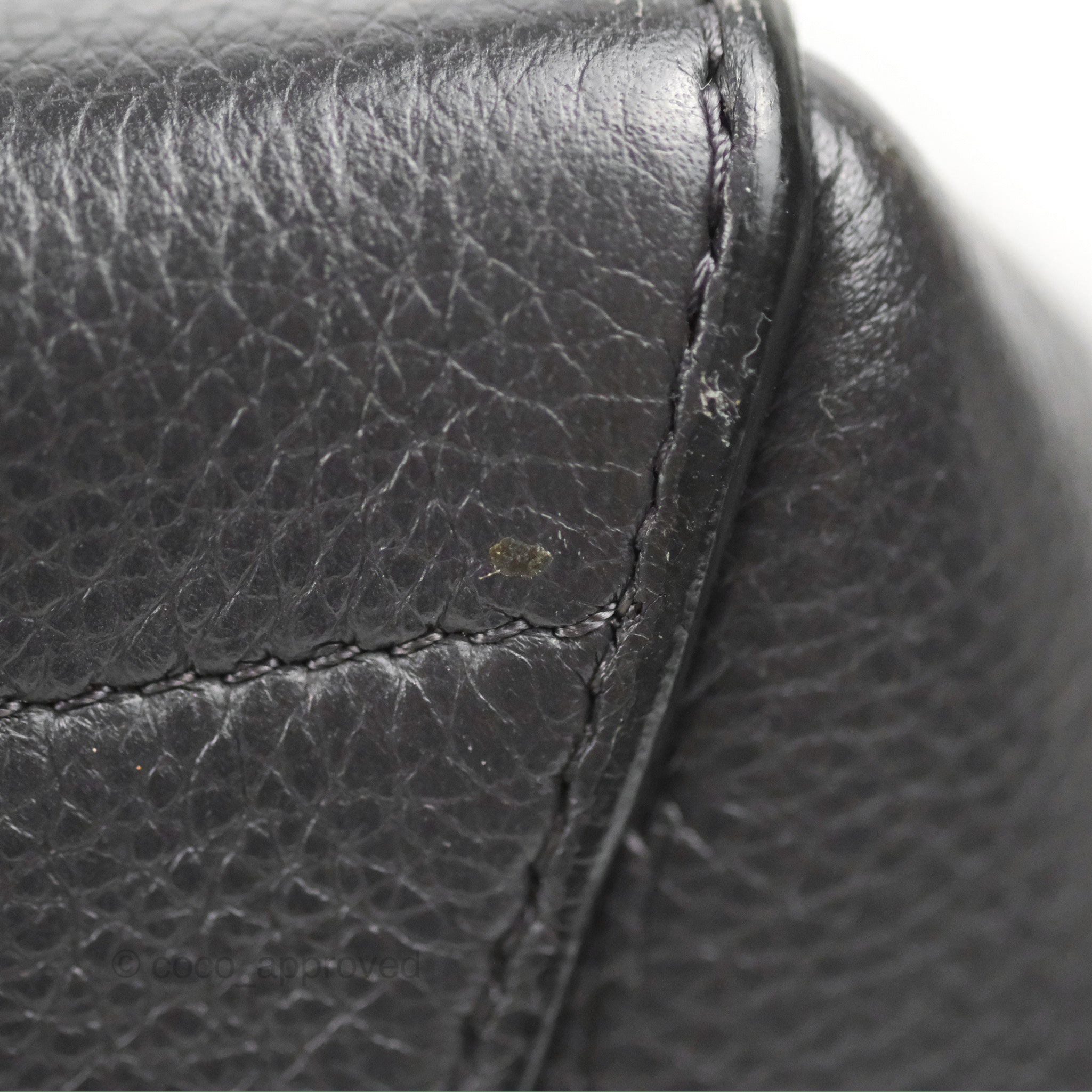 Celine Sangle Bucket Bag in Dark Grey - Premium Grained Calfskin Leather Handbag for Women | Perfect for Work, Travel & Everyday Use