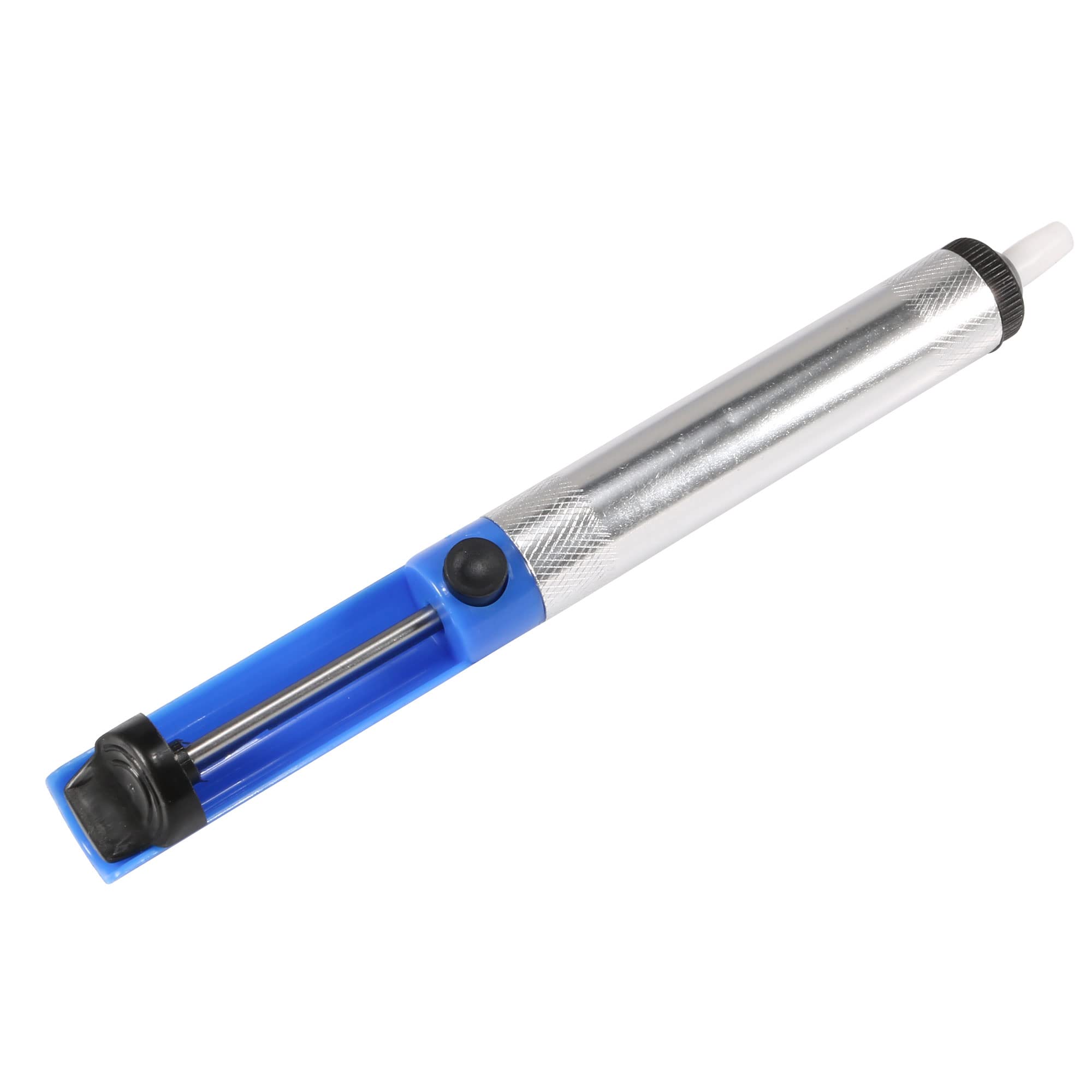 uxcell Aluminum Desoldering Pump - Solder Sucker & Iron Remover Tool for Electronics Repair | DIY Soldering, Circuit Board Fixing, PC Component Removal