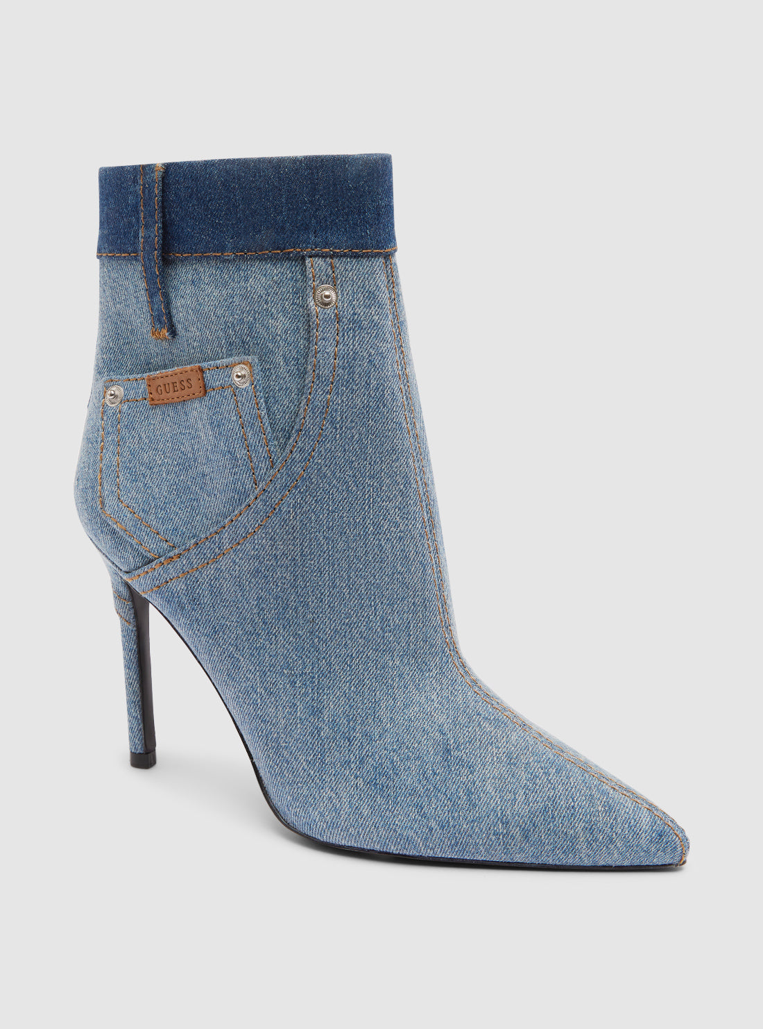 Stylish Light Blue Avon Ankle Boots for Women - Comfortable Casual & Dressy Booties for Fall/Winter - Perfect for Office, Dating & Night Out