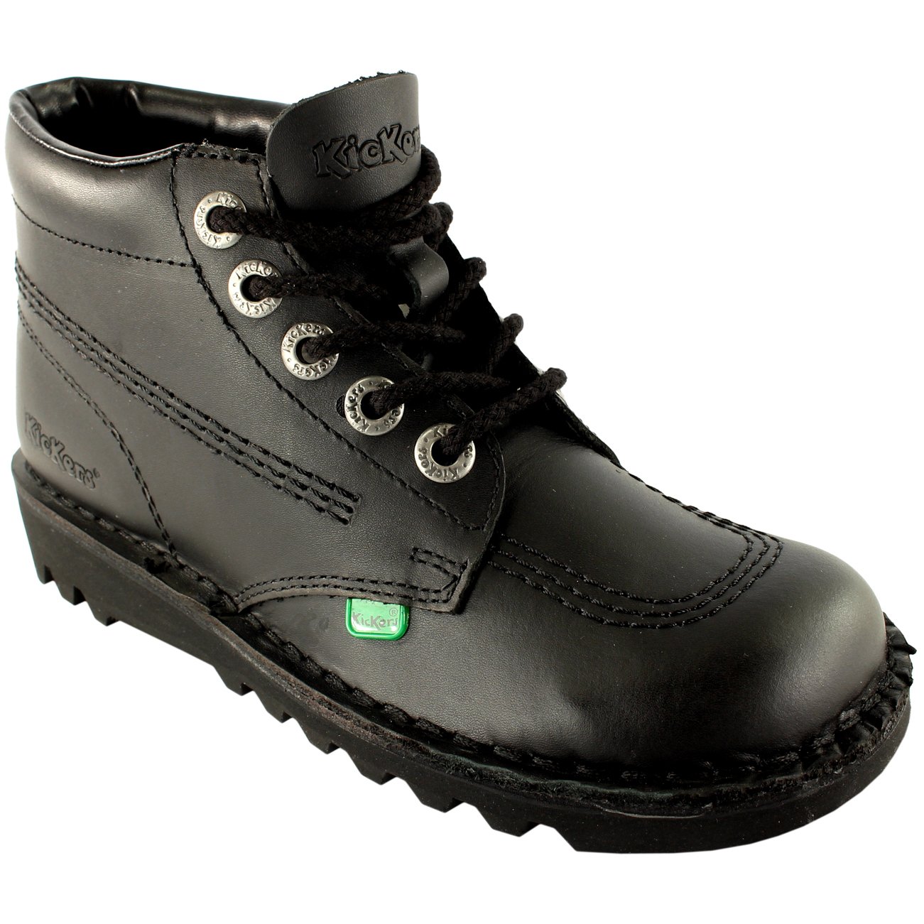 Women's Kickers Kick Hi Classic Leather Ankle Boots - Comfortable Office & Work Shoes for Professional Women | Perfect for Business Casual, Commuting & Everyday Wear