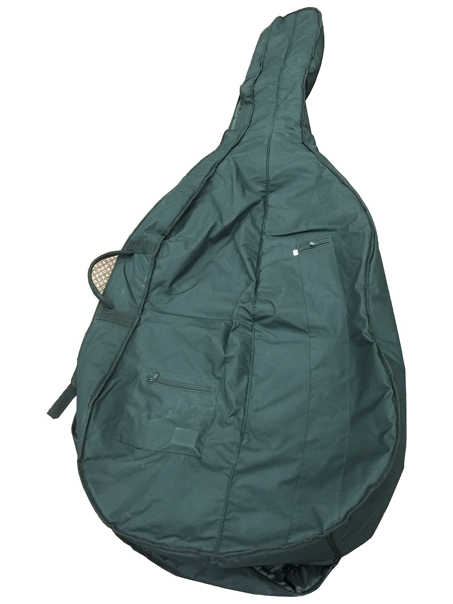 1/2 Padded Upright Bass Bag - Durable High-Strength Protection for Double Bass - Perfect for Travel, Storage & Professional Musicians