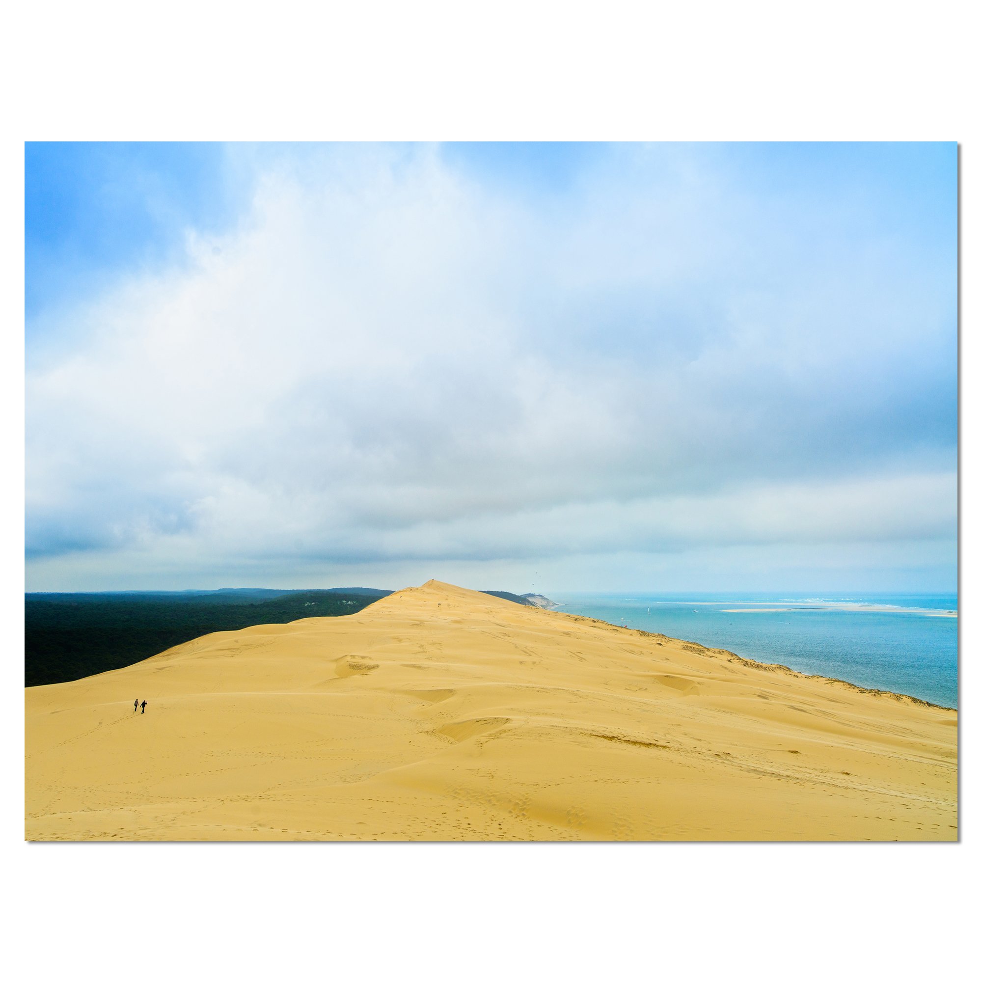 Stunning Cala Violina Bay Beach Tuscany Oversized Landscape Wall Art Print - Coastal Italy Scenery for Living Room, Bedroom & Office Decor