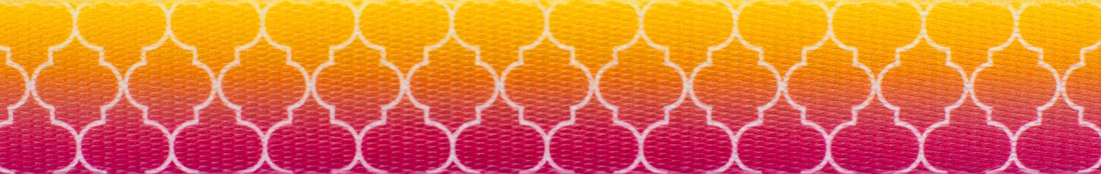 Country Brook Design - Fabulous Ombre Polyester Webbing for DIY Crafts, Sewing Projects & Home Decor - 1.5 Inch Wide Color Gradient Ribbon for Bags, Belts & Accessories
