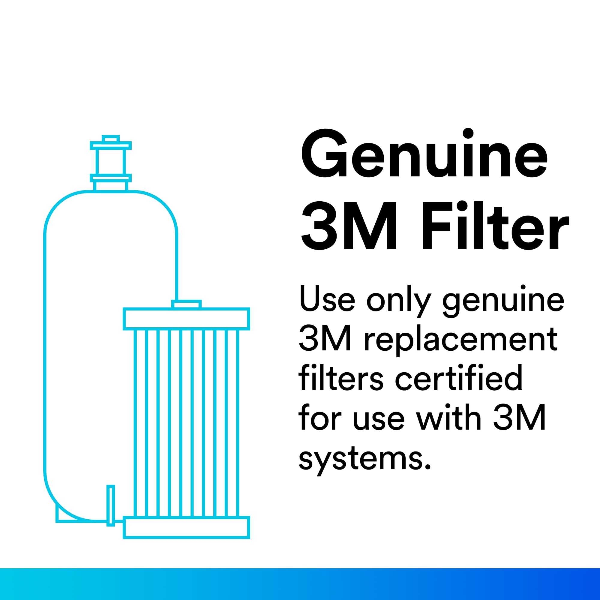 3M ICE120-S-SR Carbonless Ice Machine Water Filter Replacement Cartridge - Pure Water for Clear Ice Cubes in Restaurants, Bars & Home Use
