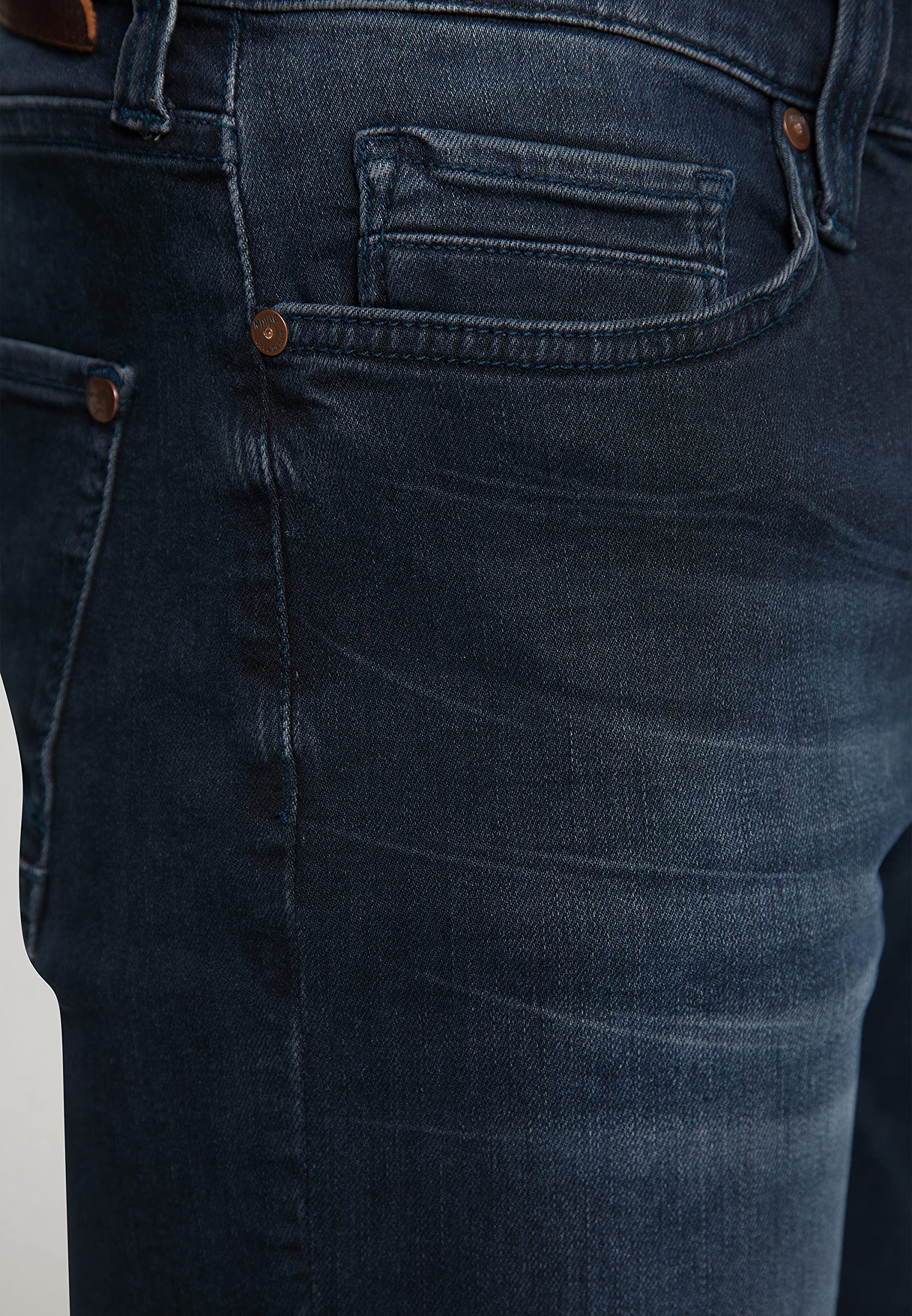 MUSTAG Men's Vegas Slim Fit Jeans - Classic Denim Pants for Casual Wear, Work & Everyday Style