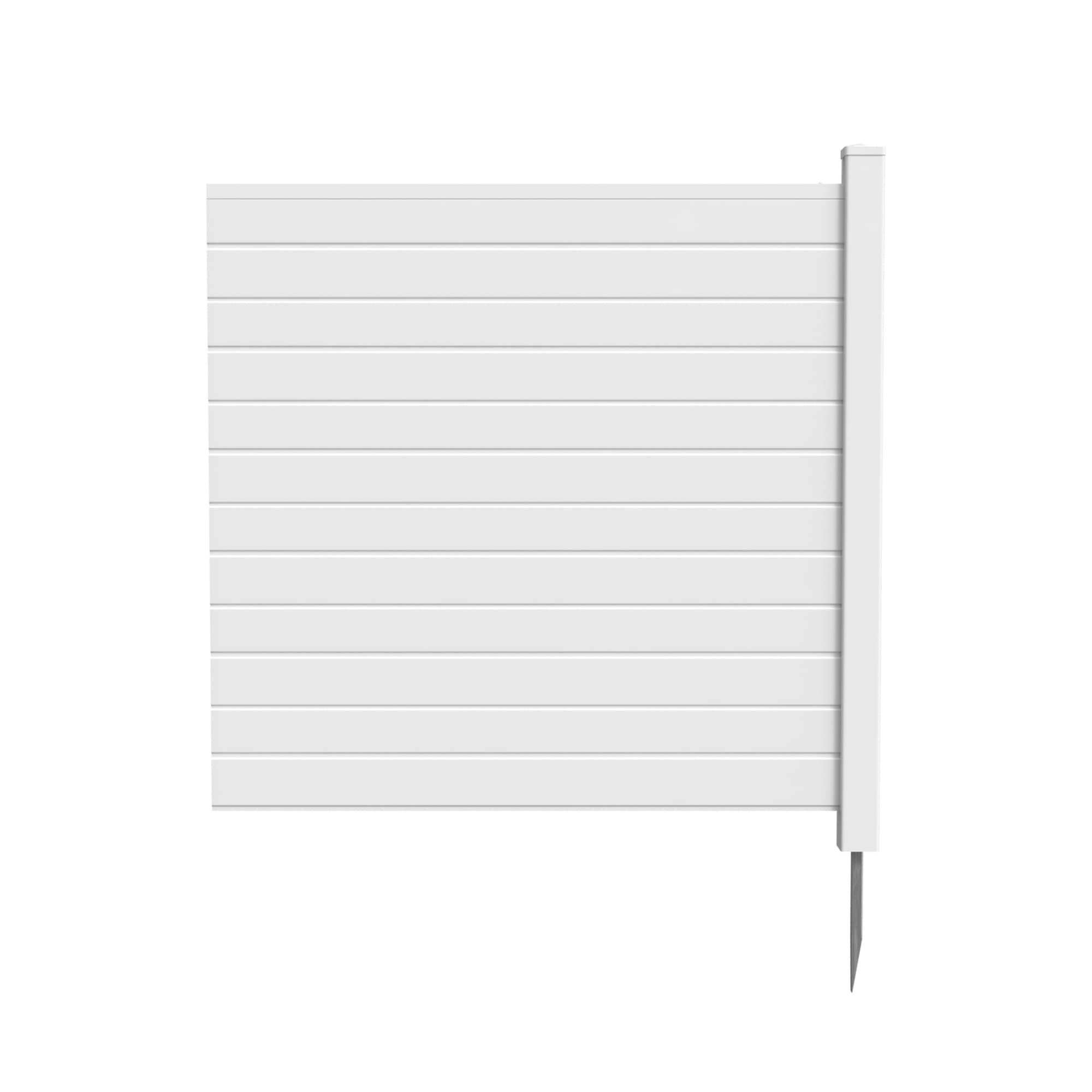 Caprihom Single (1 Pack) Air Conditioner Fence with Post - Extension for 50