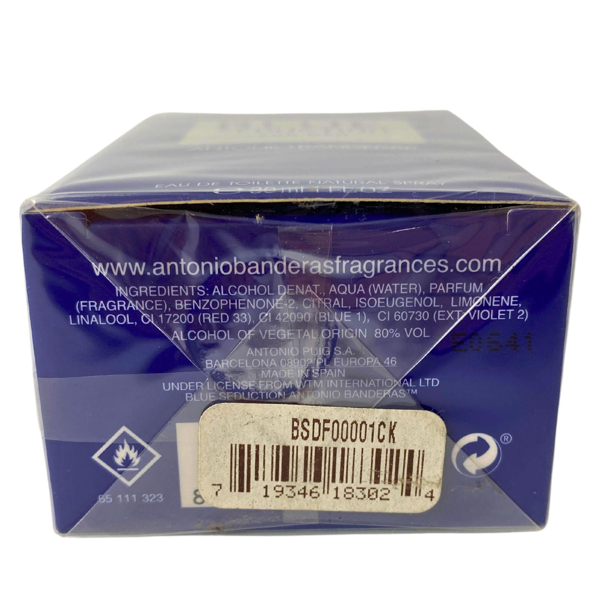 Antonio Banderas Blue Seduction Men's Cologne - 1oz Eau De Toilette Natural Spray (80-Piece Bulk Pack) | Fresh Aquatic Scent for Day & Night Wear, Dating & Special Occasions