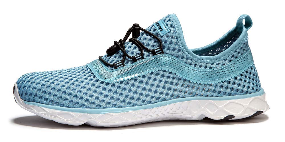 SUOKENI Men's Quick-Dry Slip-On Water Shoes - Lightweight Aqua Shoes for Beach, Swimming, Surfing & Water Sports | Perfect for Pool, Boating & Outdoor Activities