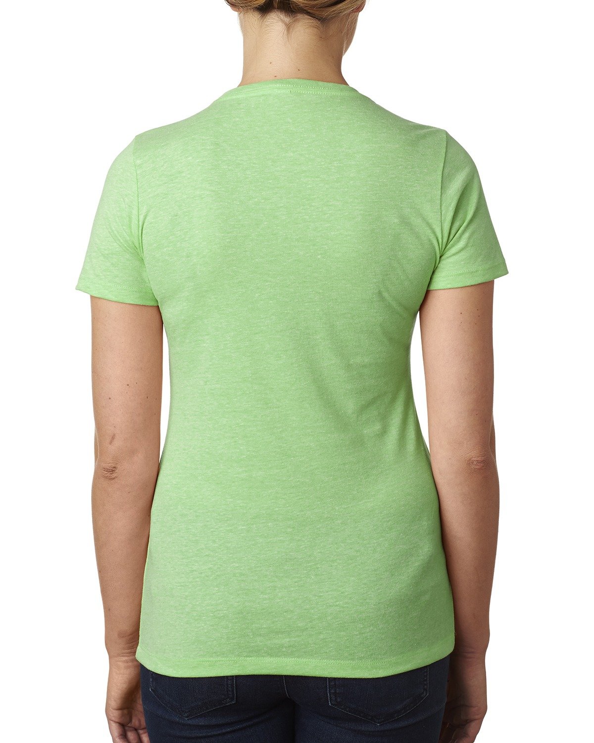 Next Level CVC Crew Neck T-Shirt - Apple Green, Small - Soft & Comfortable Cotton Blend for Casual Wear & Everyday Outfits