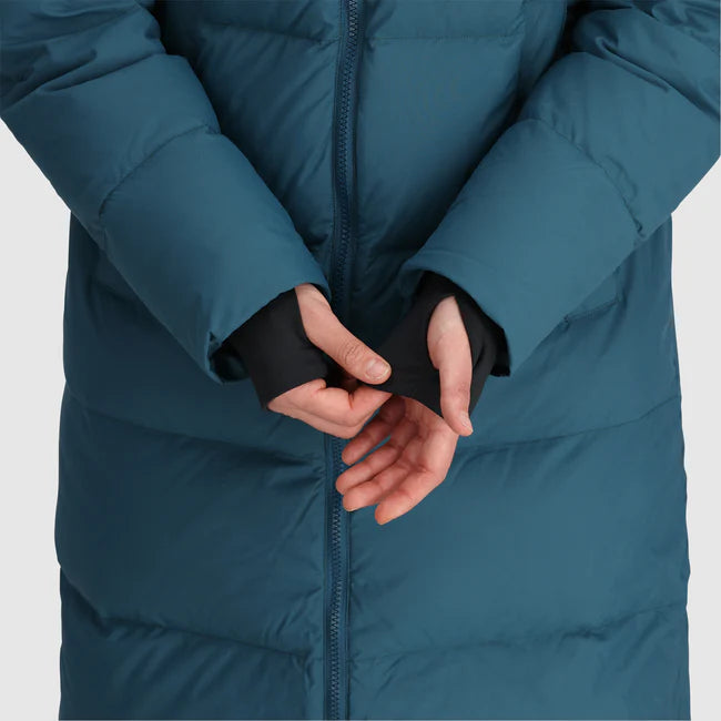 Women's Coze Down Parka - Lightweight Warm Winter Coat with Hood, Waterproof & Windproof - Perfect for Cold Weather, Outdoor Activities & Travel