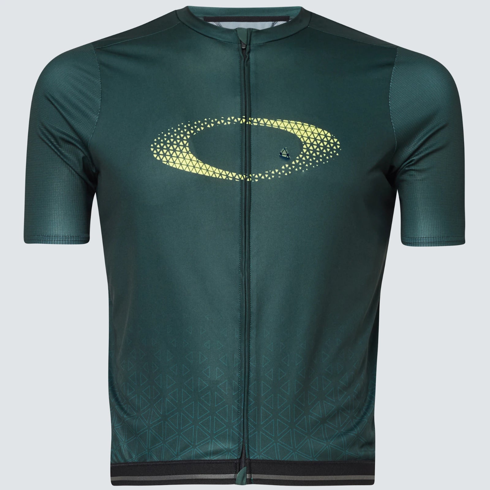 Oakley Men's Endurance Pkblee Jersey - Performance Cycling Shirt for Road & Mountain Biking - Breathable & Moisture-Wicking - Hunter Green (FOA403127 7BC) - Ideal for Training, Racing & Outdoor Sports