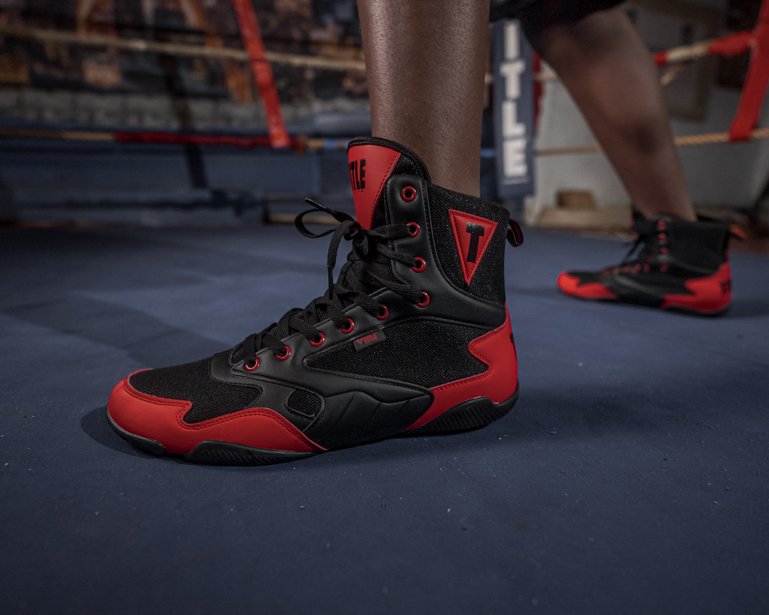 TITLE Boxing Charged Shoes - Lightweight Training Shoes for Boxing, MMA & Fitness - High-Performance Workout Sneakers for Men & Women - Perfect for Gym, Running & Combat Sports