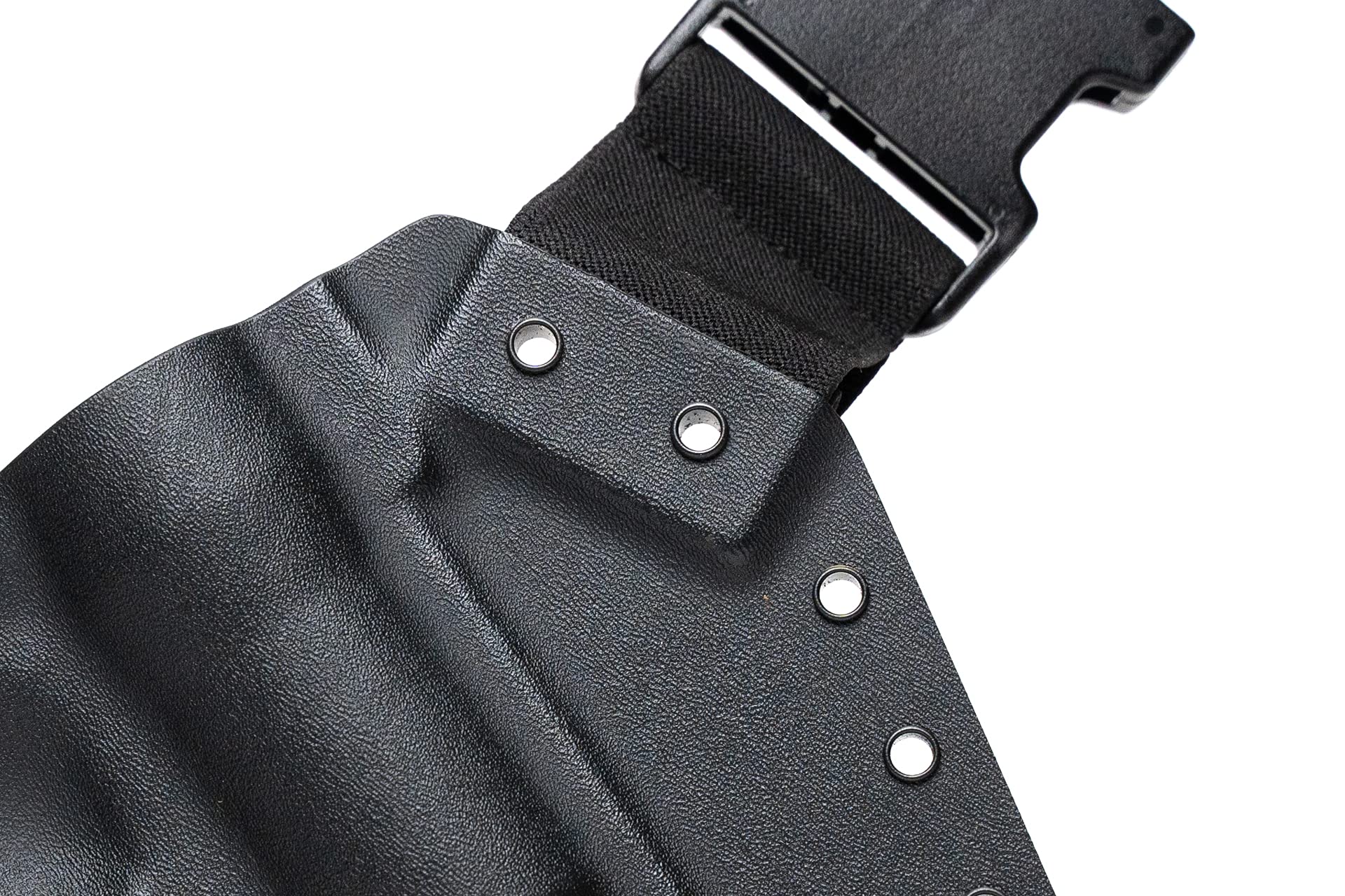 GunfightersINC Kenai Chest Holster for Taurus Public Defender - Left Hand Draw, Black Tactical Concealed Carry Holster for Hunting & Outdoor Activities