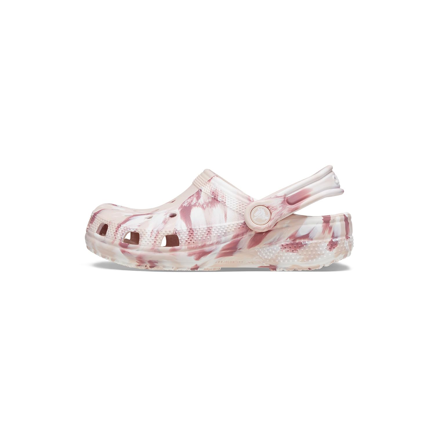 Crocs Unisex-Child Classic Marbled Tie-Dye Clog | Water-Resistant Slip-On Shoes for Kids | Perfect for Beach, Pool & Outdoor Play