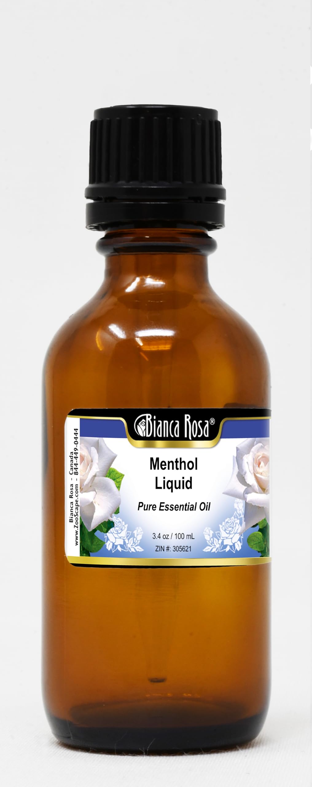 Pure Menthol Essential Oil - 3 Pack (3.40 oz Each, ZIN: 305621) for Aromatherapy, Massage & Cold Relief