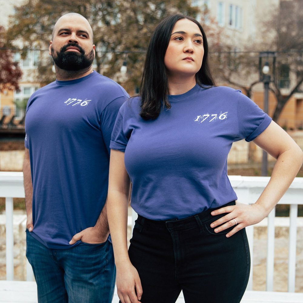 1776 American Flag Women's Boyfriend Fit T-Shirt | Vintage Patriotic Graphic Tee for Casual Wear & 4th of July Celebrations