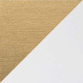 Soft Brass/Matte White