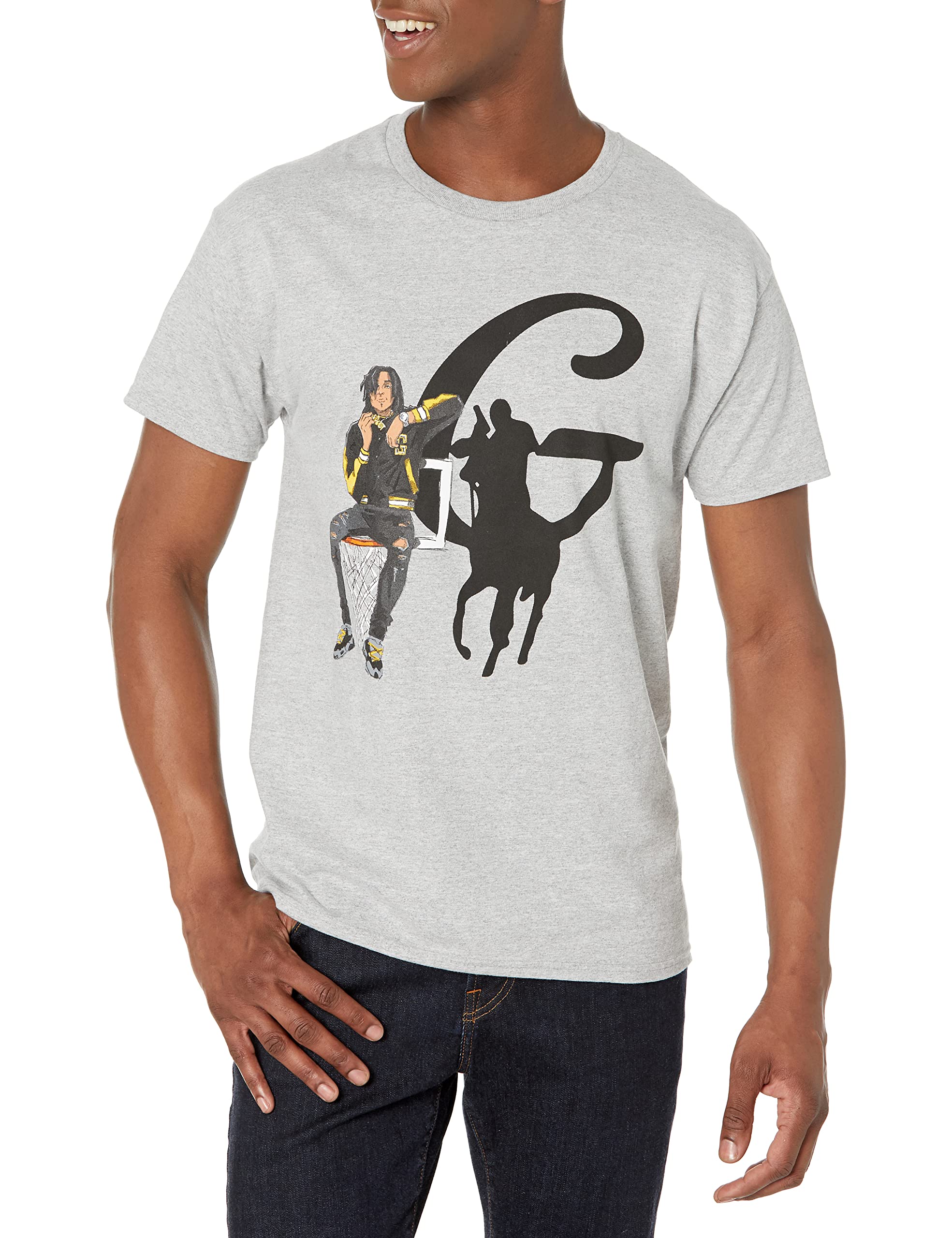 Women's Air Goat Graphic T-Shirt - Soft Breathable Cotton Tee for Casual Wear, Outdoor Activities & Street Style Fashion