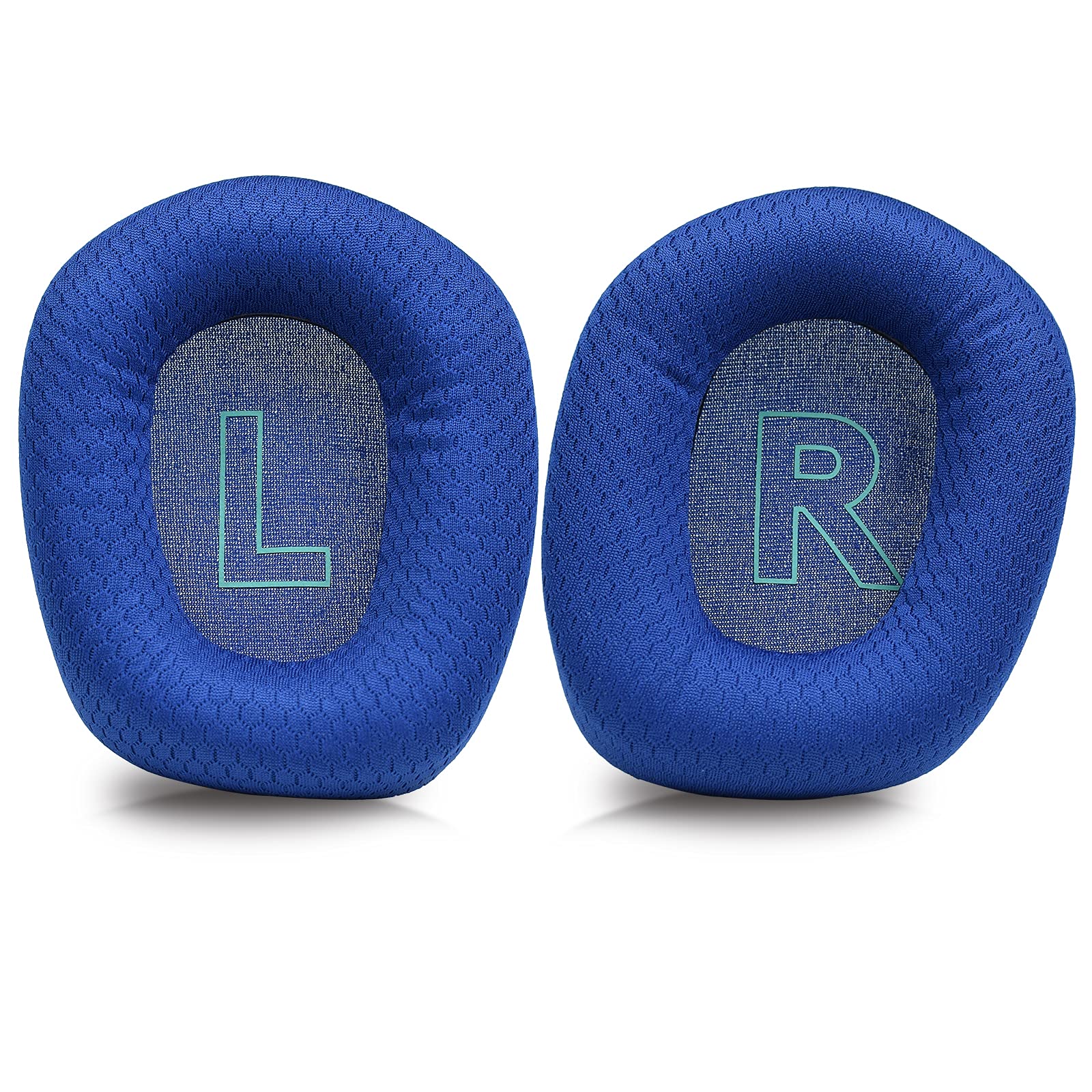 Logitech G733 Wireless Gaming Headset Replacement Ear Pads - Soft Fabric Cushions (Blue) | Comfortable Noise-Isolating Earpads for Long Gaming Sessions & Music Listening