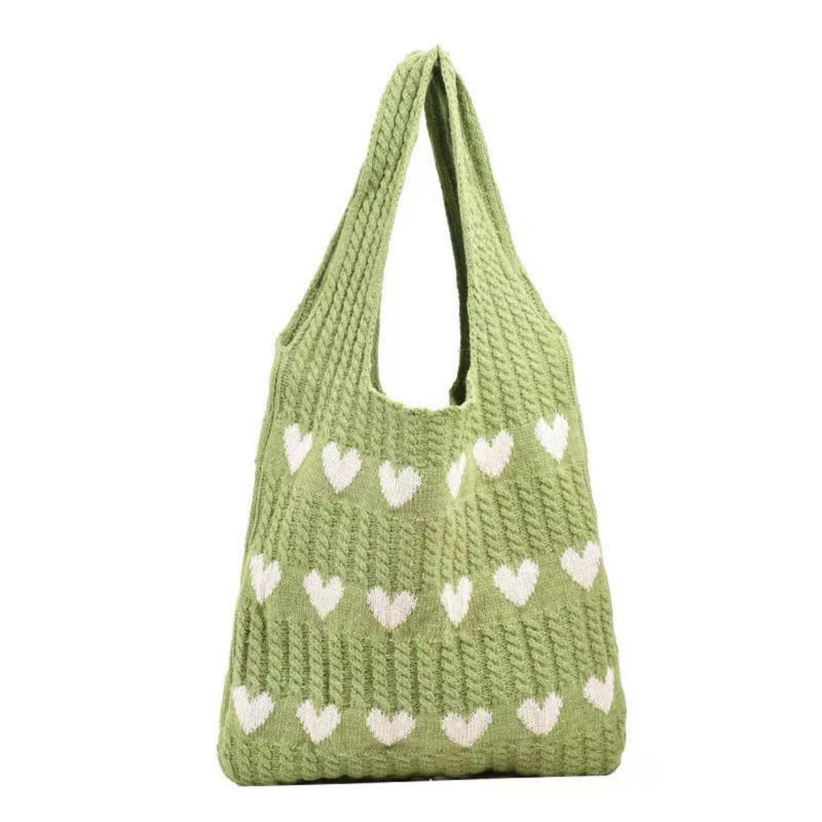Crochet Bags for Women - Stylish Knit Summer Beach Tote & Boho Handbag - Perfect for Travel, Shopping, and Beach Outings
