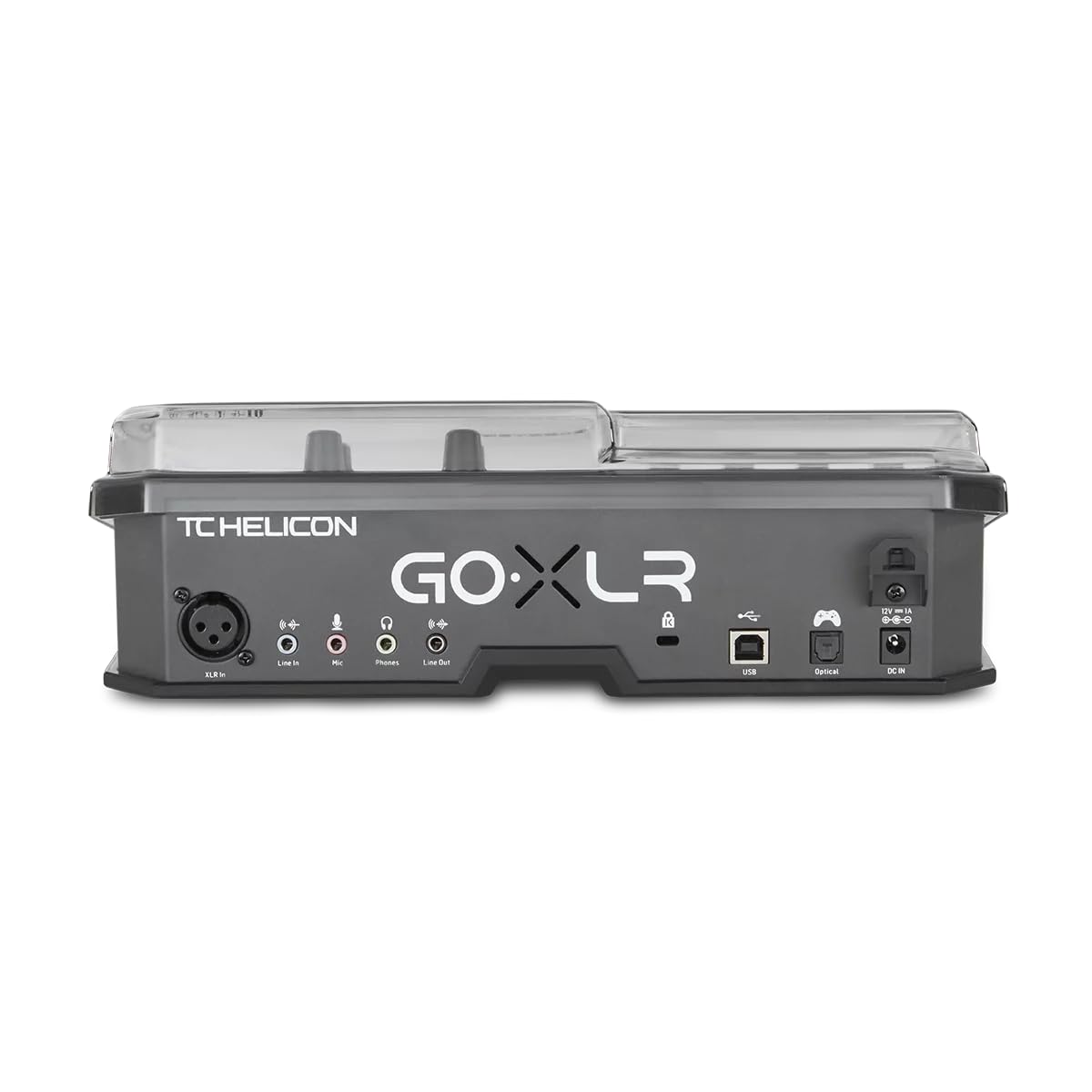 TC Helicon GoXLR Protective Cover by Decksaver - Durable Dust & Scratch Shield for Audio Interfaces - Perfect for Home Studios & Live Performances