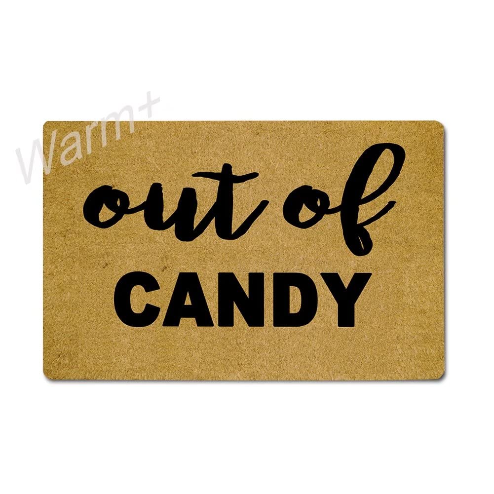 Out of Candy Doormat - Non-Slip Silk Loop Entryway Rug 23.6