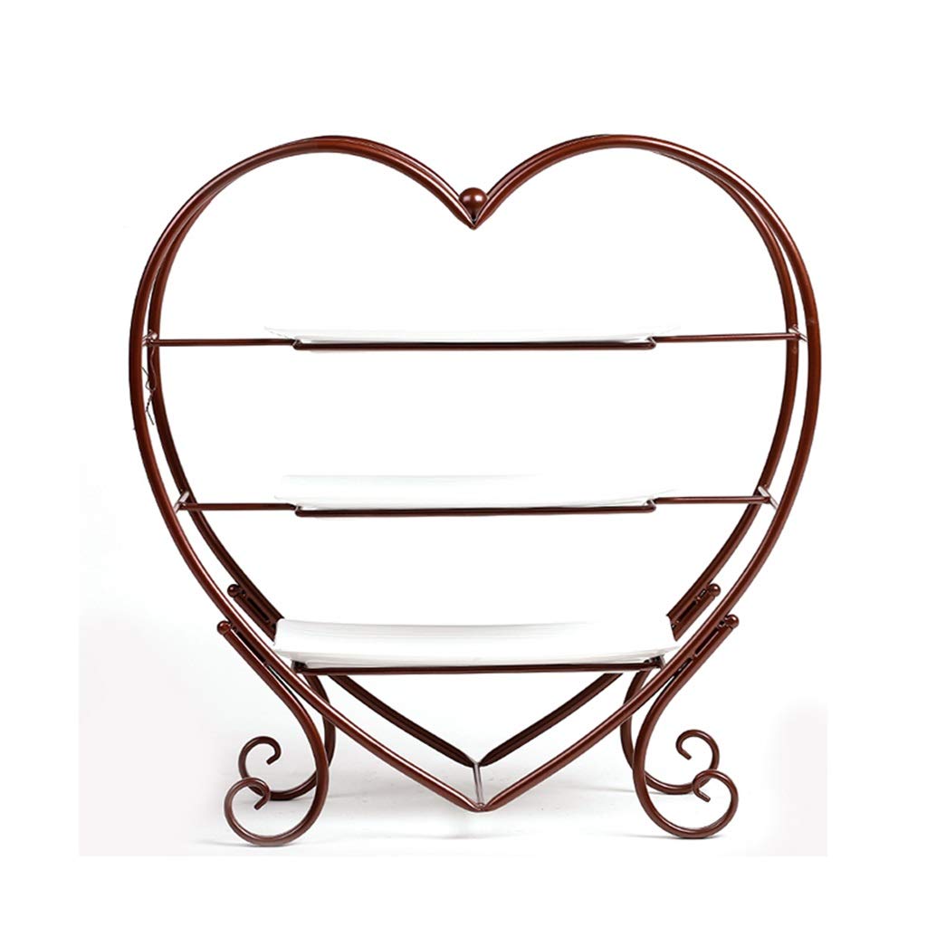 3-Tier Iron Buffet Food Display Stand for Cold Meals, Snacks & Desserts - Elegant Decoration for Family Gatherings, Hotels, Restaurants & Bars | Perfect for Party Serving & Event Catering
