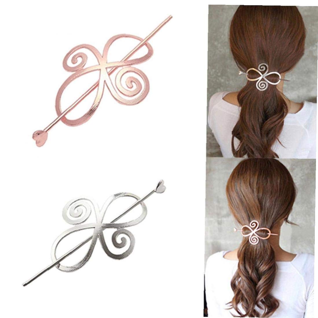 Elegant Knitted Flower Hair Clip - Women's Ponytail Holder & Hair Styling Accessory for Girls, Perfect for Weddings, Parties and Daily Use