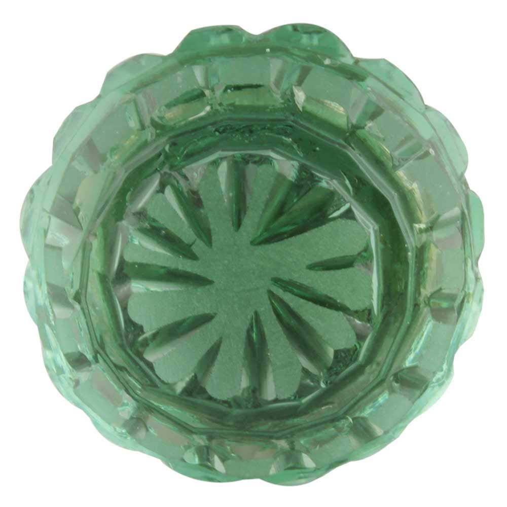 20 Pack Round Mint Green Glass Drawer Knobs - Elegant Cabinet & Dresser Hardware for Kitchen, Bathroom & Home Decor - Upgrade Your Furniture with Stylish Pulls