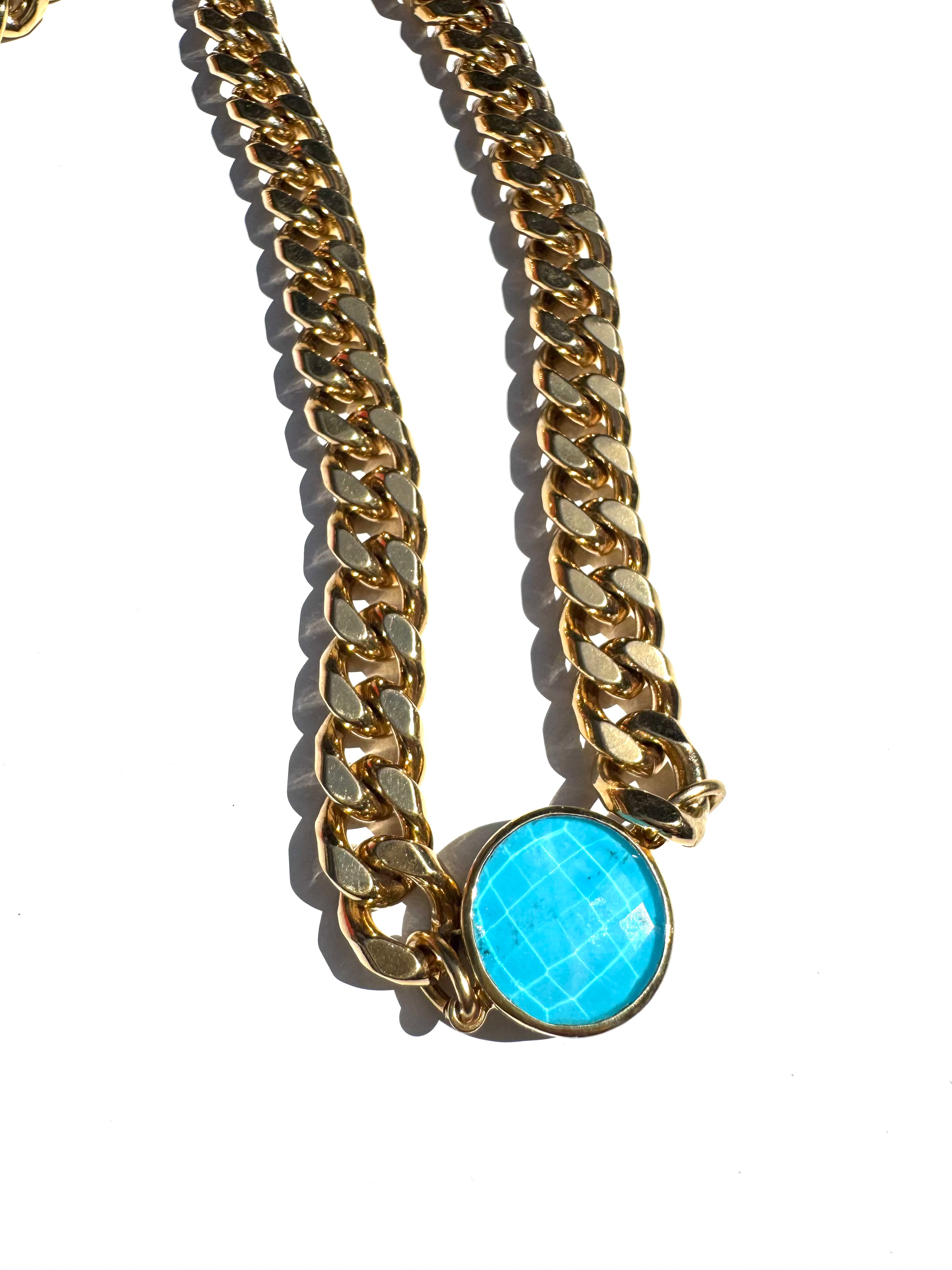 Lapis Lazuli & Turquoise Beaded Necklace for Women – Handmade Boho Jewelry Gift for Her – Perfect for Casual Wear, Festivals, and Spiritual Healing
