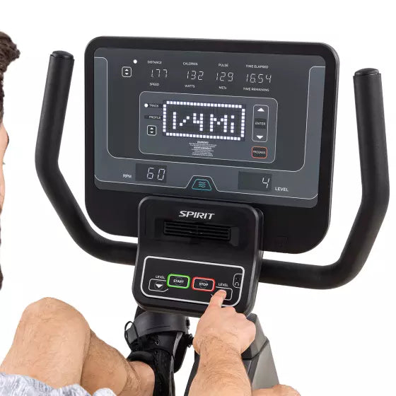 CR800 Recumbent Exercise Bike for Home Gym - Comfortable Indoor Cycling Workout for Seniors & Rehabilitation | Perfect for Low-Impact Cardio Training & Physical Therapy