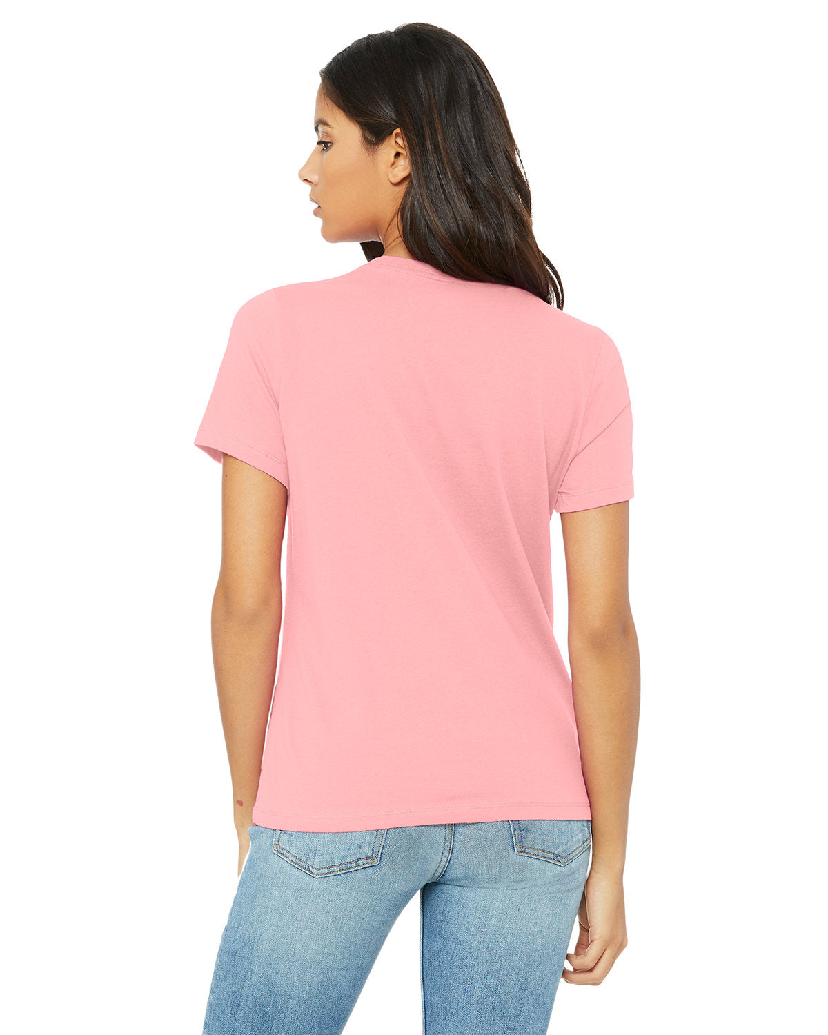 Bella + Canvas B6400 Women's Relaxed Fit Jersey Short Sleeve T-Shirt - Soft Cotton Tee for Casual Wear, Lounge & Everyday Outfits