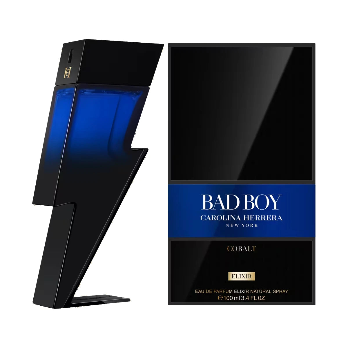 Bad Boy Cobalt 3.4 oz Men's Cologne - Fresh Woody Fragrance for Day & Night Wear, Date Night & Special Occasions