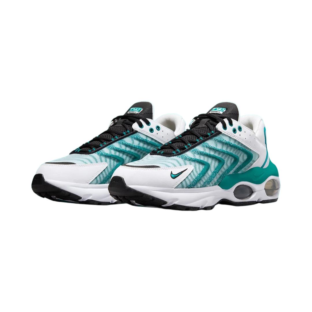 Nike Air Max TW Bright Spruce White Teal Black Running Shoes - Lightweight Comfort for Men's Athletic & Casual Wear - Perfect for Jogging, Gym Workouts and Street Style Fashion
