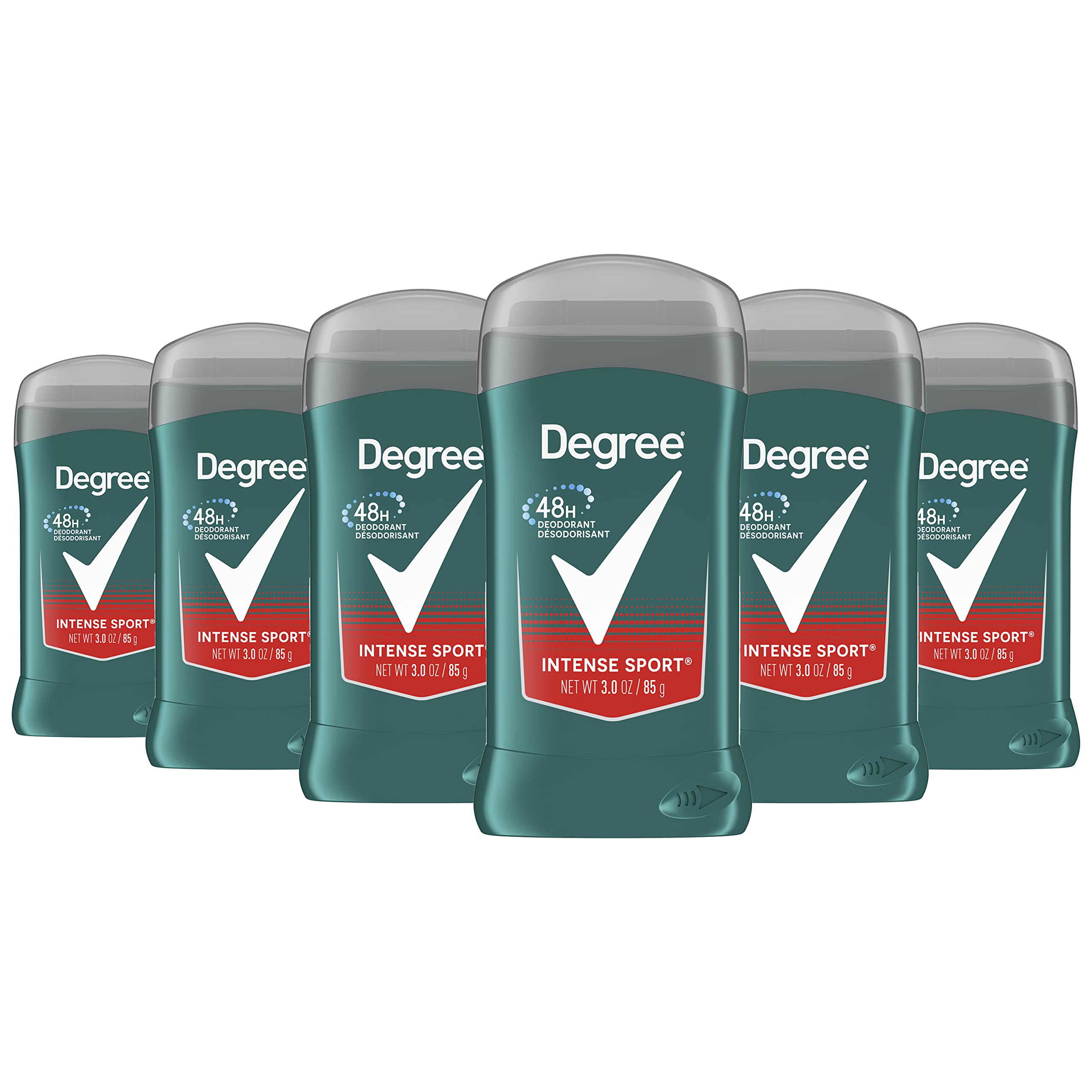 Degree Men Original Aluminum-Free Deodorant for Men - 48-Hour Odor Protection & Antiperspirant, 4-Pack (2.7 oz Each) | Long-Lasting Freshness for Active Lifestyles, Workouts & Outdoor Adventures