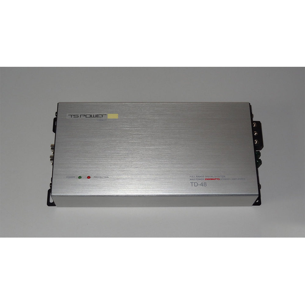 NESA TD 48 2000W 4 Channel Micro Amplifier - Professional Mini Power Amp for Car Audio, Home Theater & DJ Setup - Compact High Power Sound System for Vehicles, Studio & Live Performances
