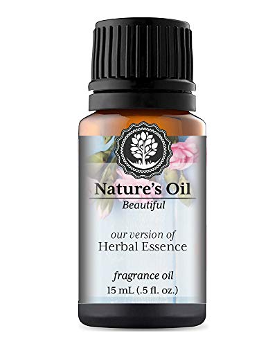 Herbal Essence Fragrance Oil (15ml) - Premium Scent for Perfume Making, Aromatherapy Diffusers, Handmade Soap, Candles, Body Lotion, Home Fragrance, Linen Spray, Bath Bombs & DIY Slime | Perfect for Relaxation, Spa Days & Craft Projects