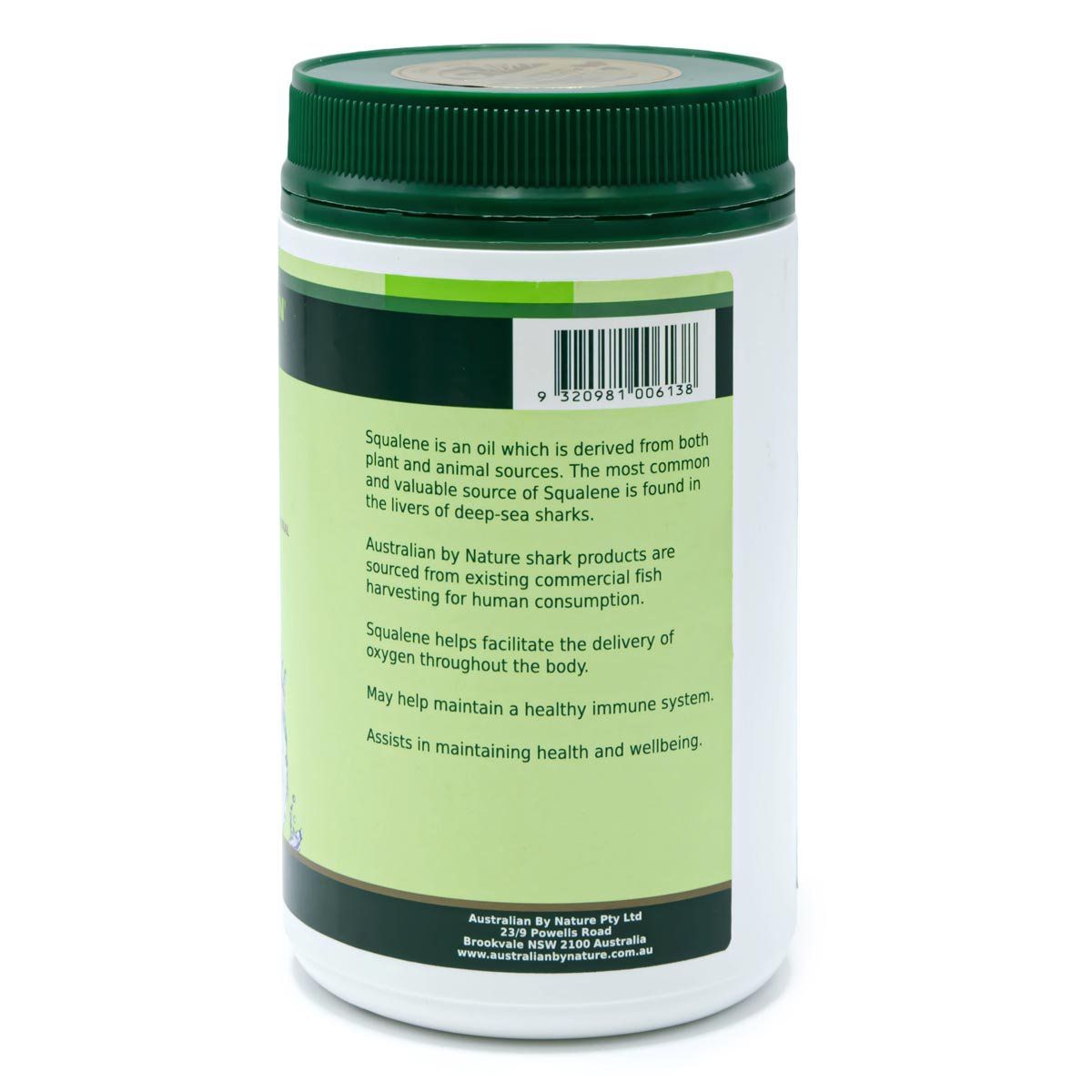 Australian By Nature Squalene 1000mg - Premium Shark Liver Oil Supplement for Skin Hydration & Joint Support - Supports Healthy Skin, Immune System & Heart Health - Perfect for Daily Wellness & Anti-Aging Routine