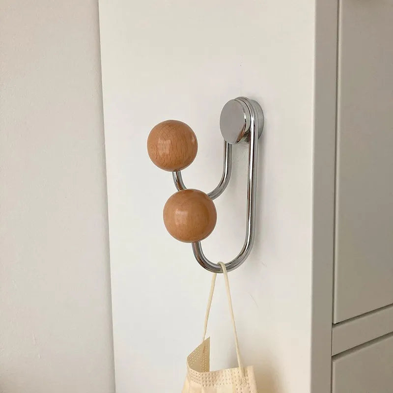 Eames Dot Magnetic Hooks - Strong Neodymium Wall Hooks for Kitchen, Bathroom, Office - Space Saving Organizer for Keys, Towels, Utensils & More