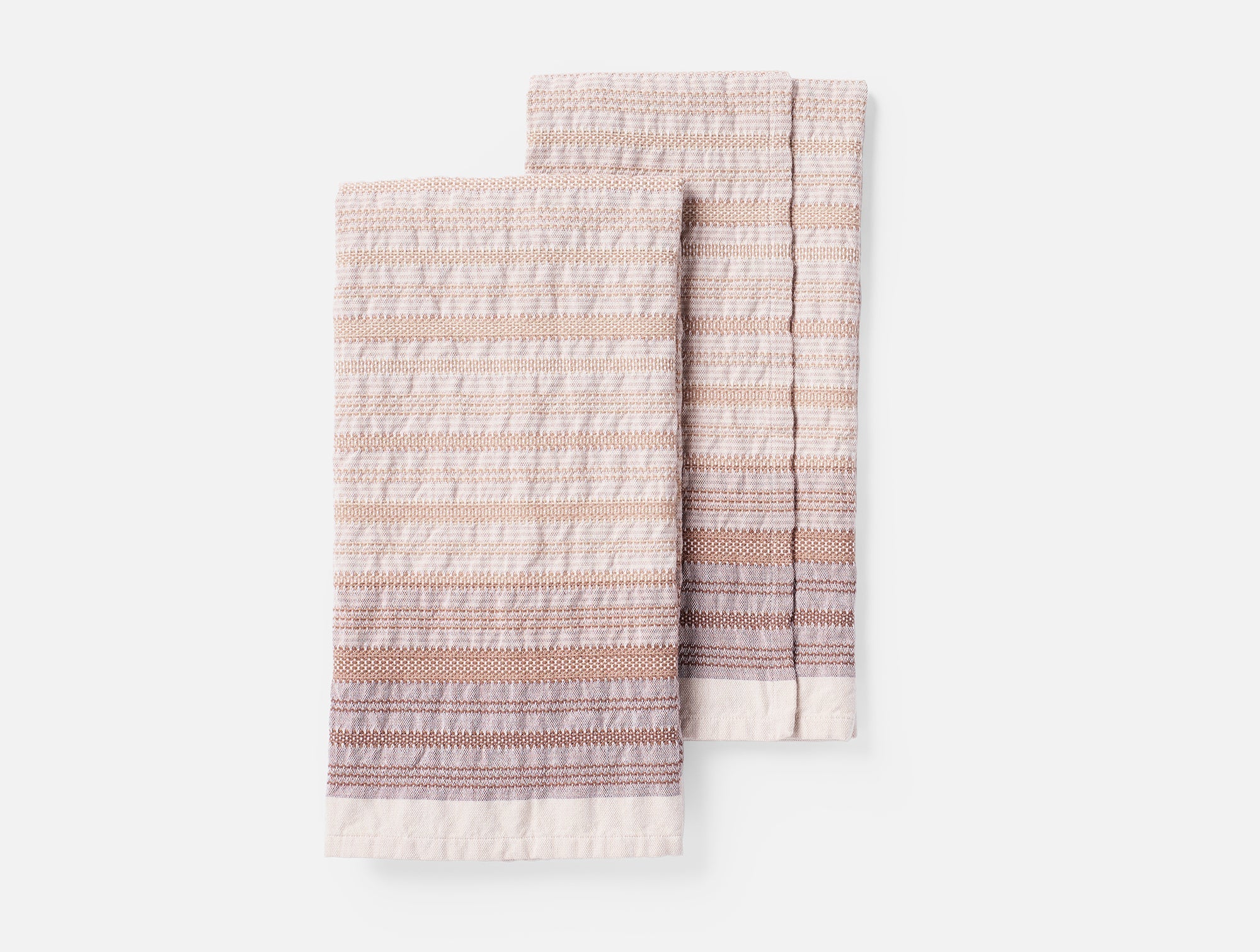 Organic Cotton Magnolia Hand Towels Set of 2 - Soft & Absorbent Bath & Kitchen Towels for Home, Spa & Guest Use