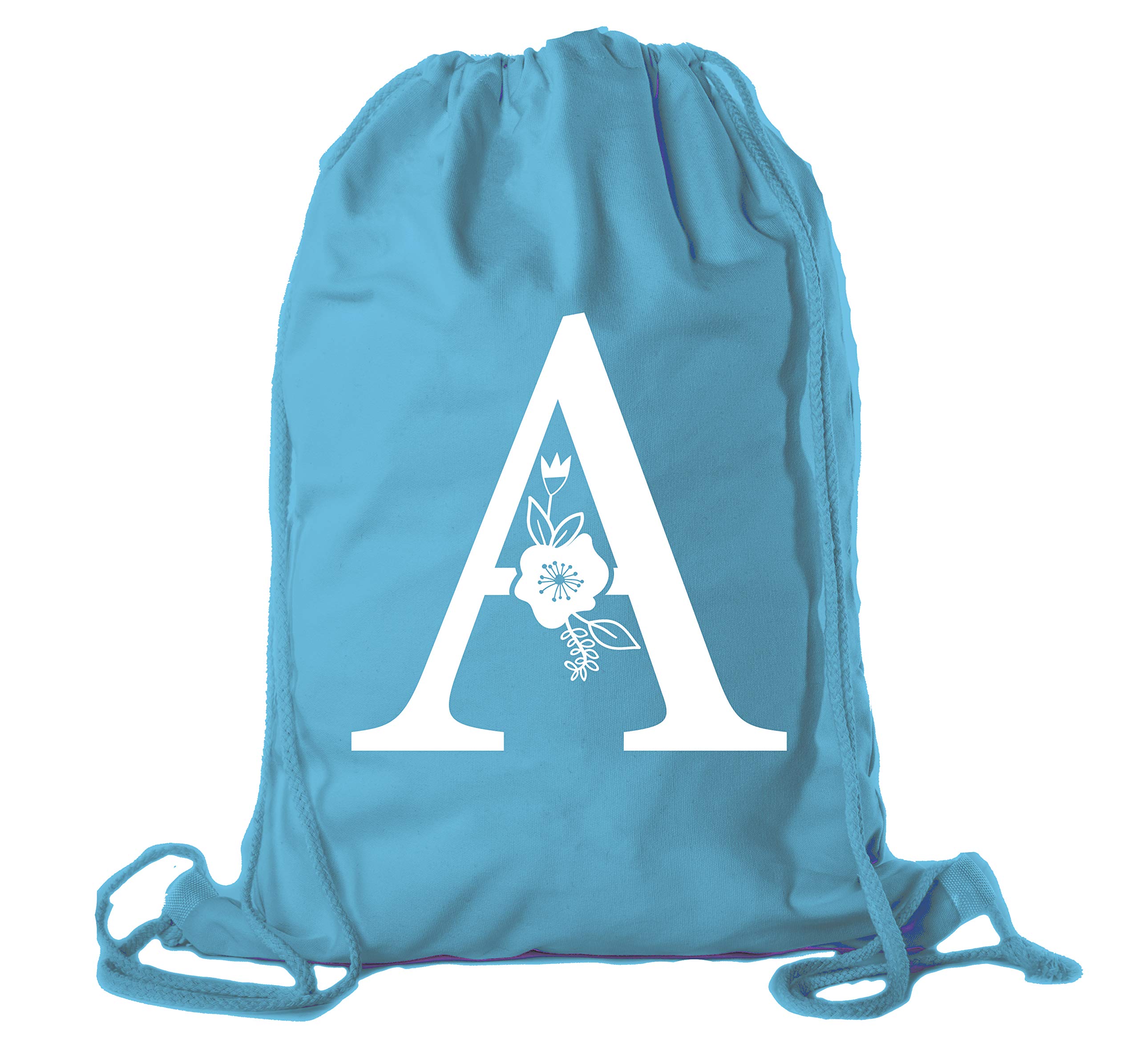 Custom Monogram Drawstring Bags Bulk Pack - Personalized Cinch Backpacks for School, Gym & Travel - Wholesale Promotional Gift Bags
