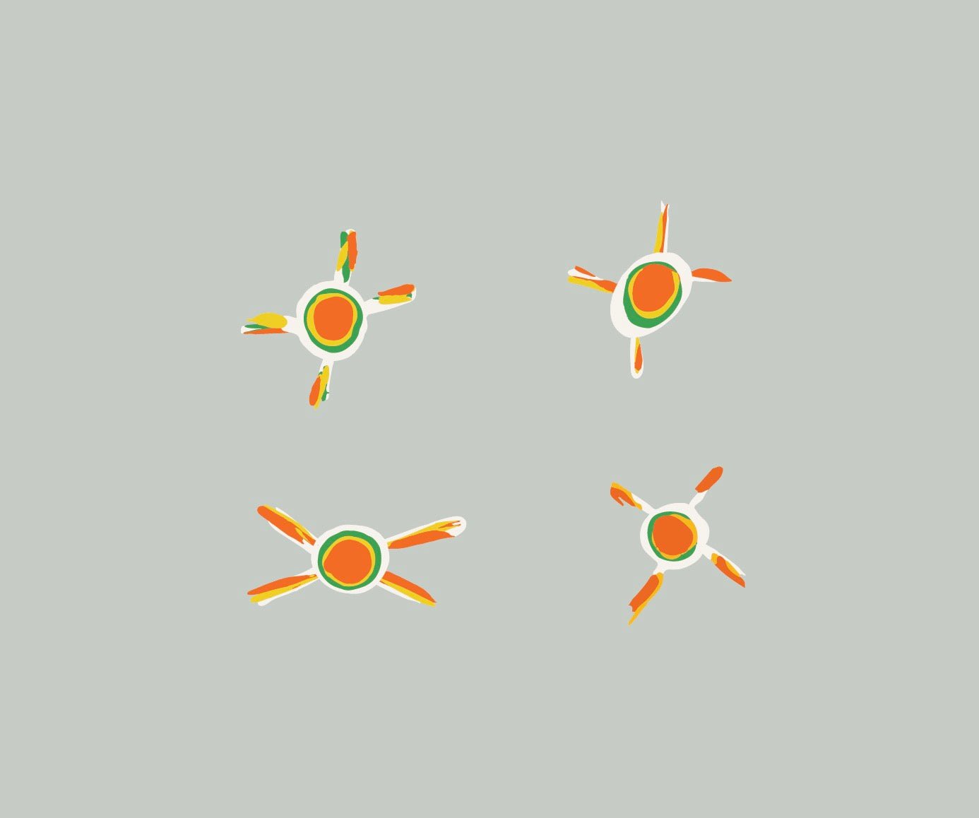 Energy Spots by Simon of New Orleans - Premium Handcrafted Home Decor for Wall & Shelf Display - Perfect for Living Room, Bedroom & Office Decorations