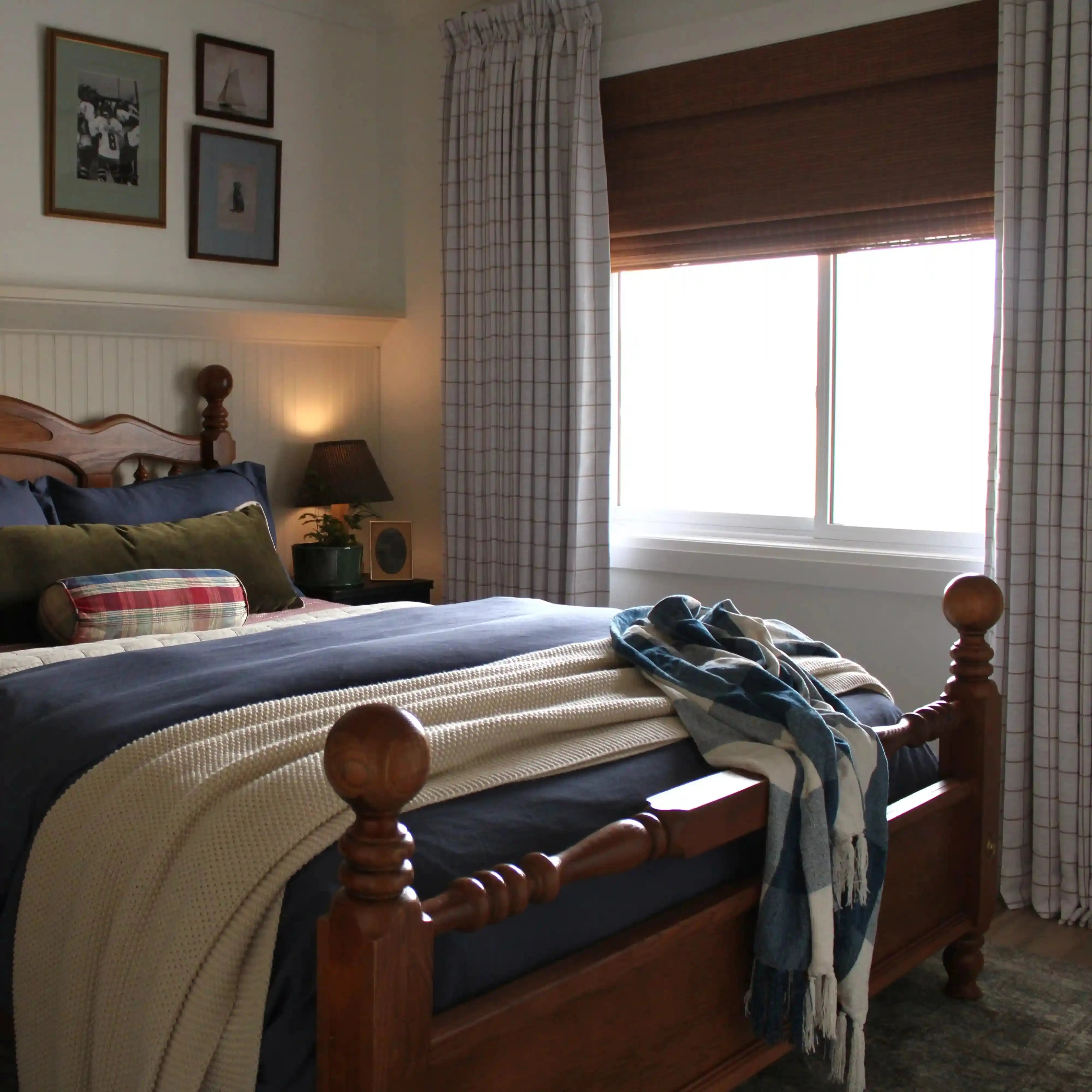 Rae Natural Pure Bamboo Woven Shades Series Z - Eco-Friendly Window Blinds for Home & Office Privacy and Sun Protection