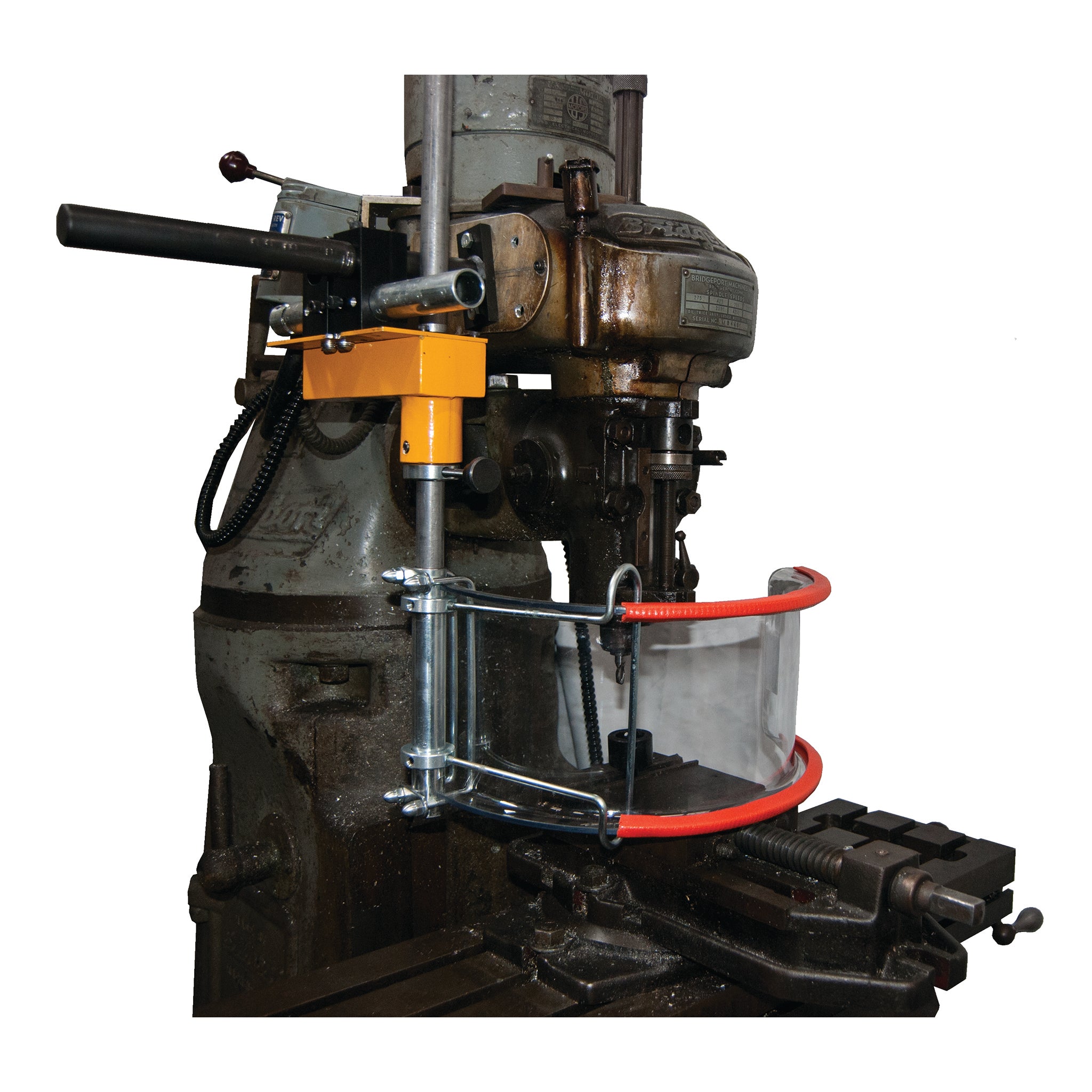 3 Axis Universal Mount Interlocked Guards - Wrap Around Shield for Machine Safety Protection | Industrial Equipment, CNC Machinery & Workshop Use