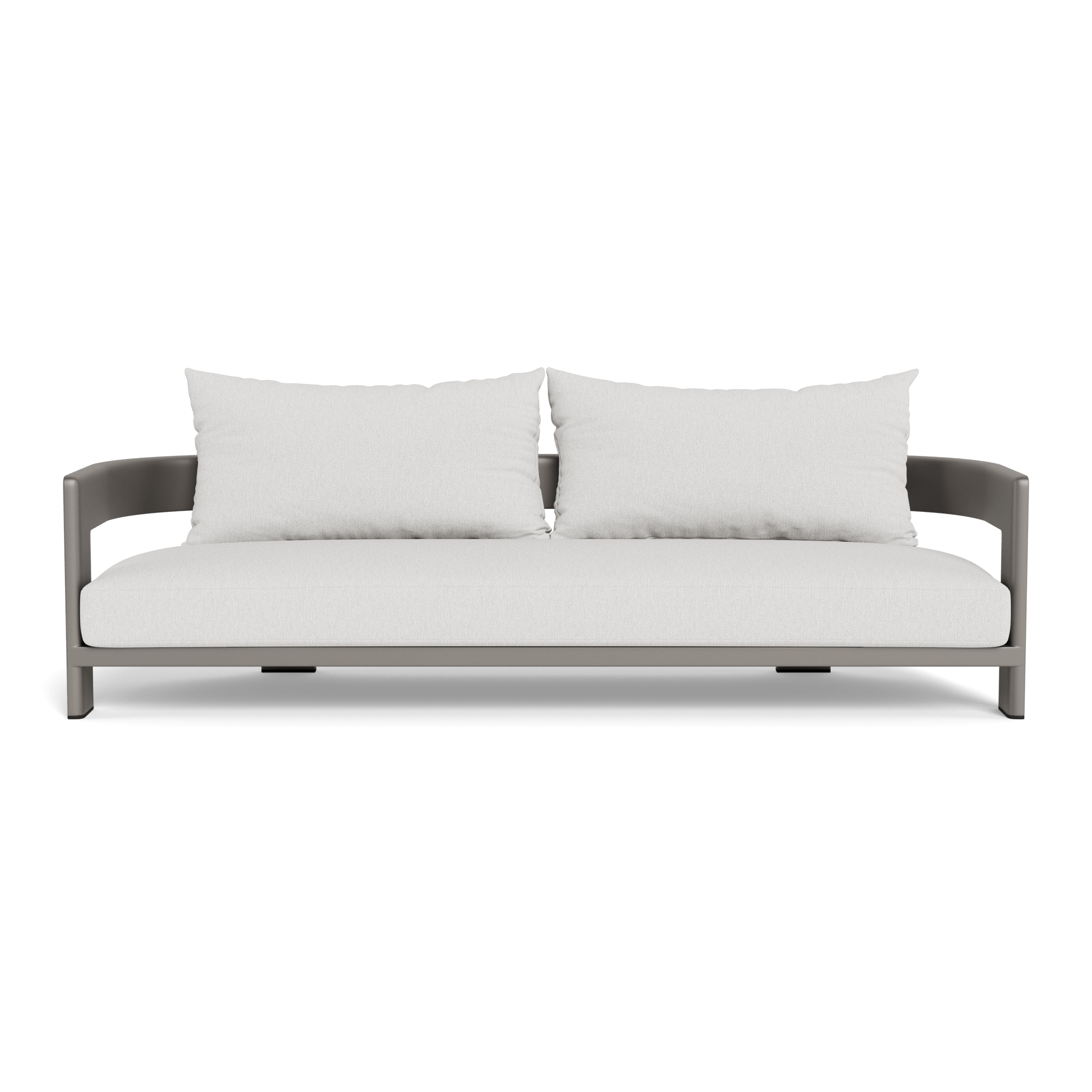 Victoria Aluminum 3-Seat Outdoor Patio Sofa Set - Modern Garden Furniture for Backyard, Poolside & Balcony Relaxation