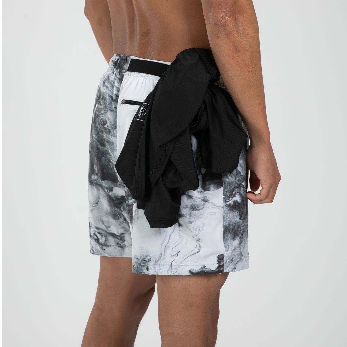 Elite Run 5 Men's Running Shorts - Breathable & Lightweight White Hot Performance Shorts for Jogging, Gym Workouts & Outdoor Sports