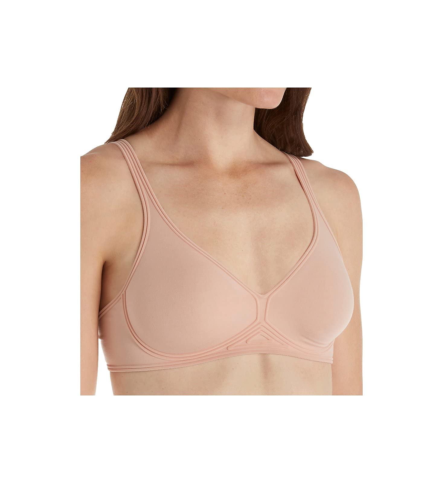 Wolford Women's Cotton 3-Way Skin Bra - Seamless Comfort for Everyday Wear, Yoga & Lounge