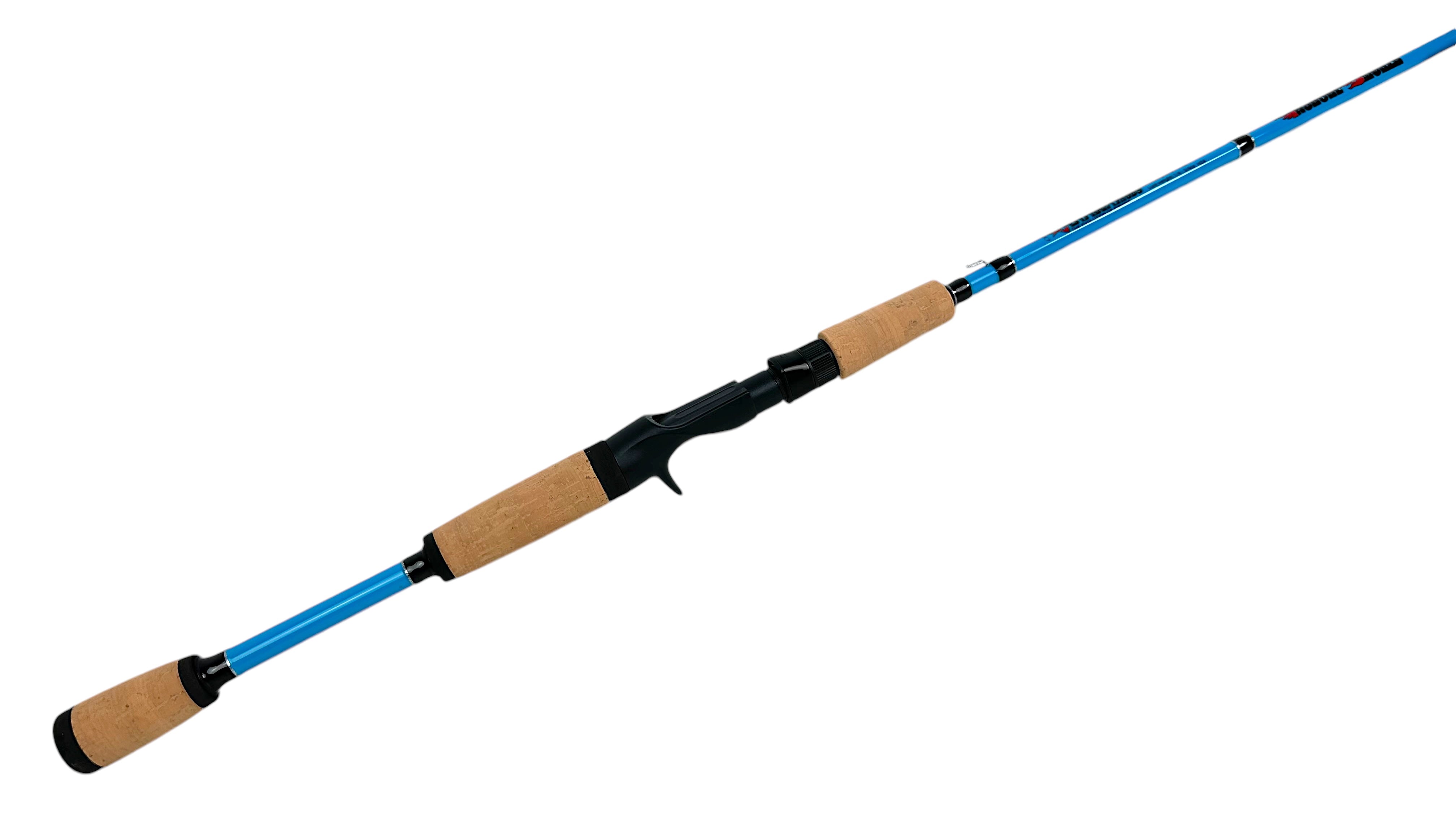 InShore Smoker ISLC7 Light Casting Fishing Rod - Premium Saltwater & Freshwater Spinning Rod for Surf, Pier, and Kayak Fishing