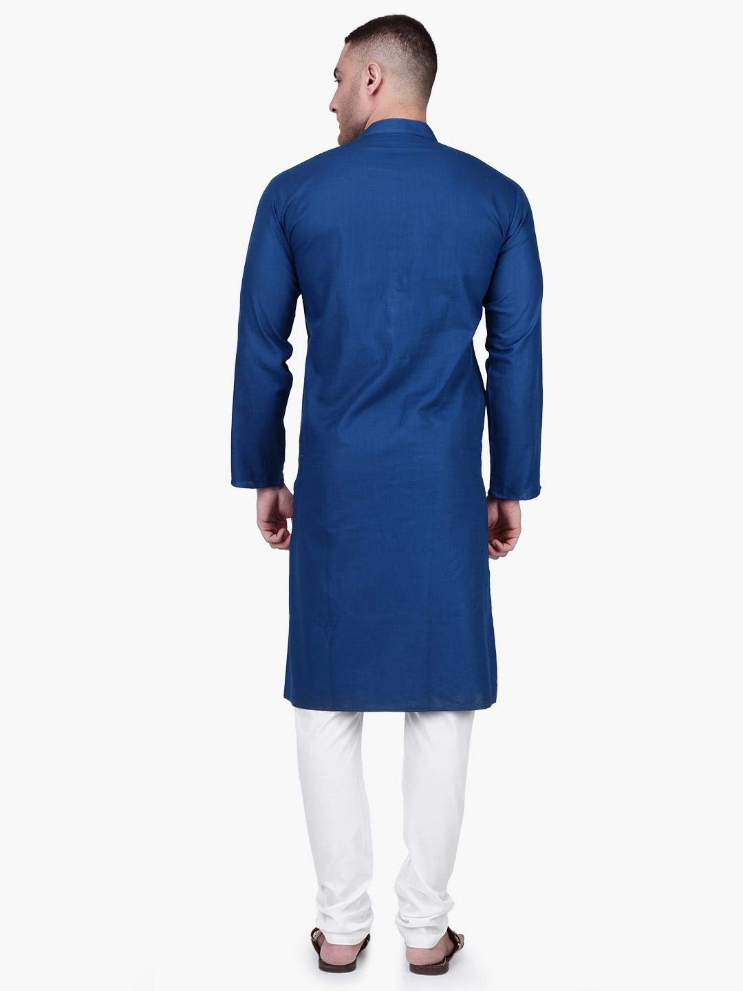 Premium Men's Cotton Kurta Pajama Set with Drawstring - 21 Color Options | Comfortable Indian Ethnic Wear for Festivals, Weddings & Casual Outings