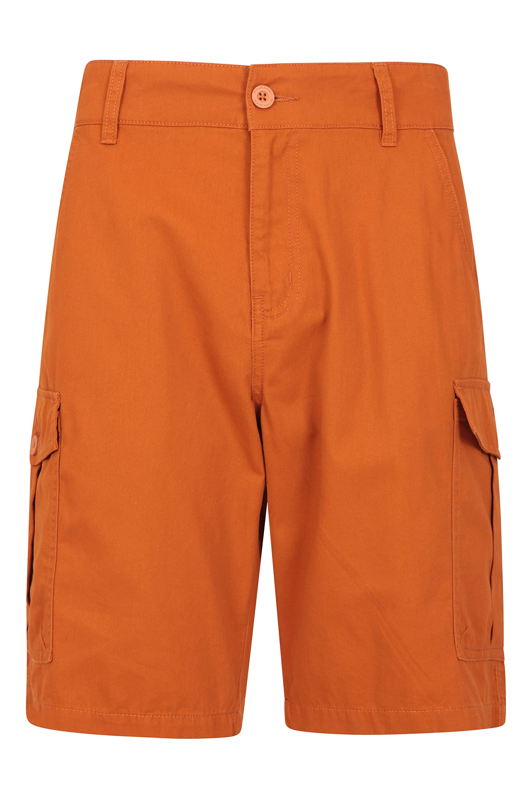 Mountain Warehouse Men's Cotton Twill Cargo Shorts - Comfortable Outdoor Hiking & Casual Wear for Summer Adventures